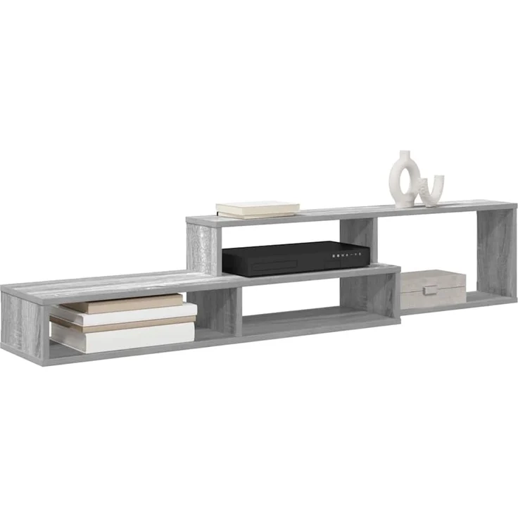 Wand-TV Stand, TV-Regal 150x25x28,5cm Holzwerkstoff – Bild 3