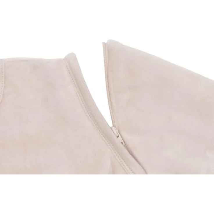 Jollein Schlafsack Baby - 110 cm - 2.0 bis 3.0 TOG - Baumwolle - Abnehmbare Ärmel - Winterschlafsack - Auch für Frühling & Herbst - Velvet Silk Rose – Bild 5
