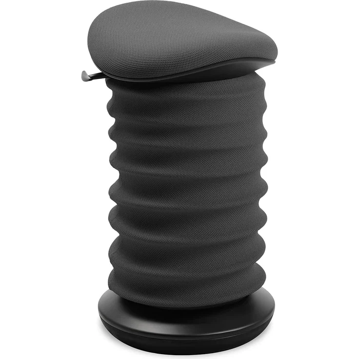 TOPSTAR Sitness 4D AGR-Zertifiziert Dynamischer Sitzhocker schwarz anthrazit- ergonomischer Bürohocker - höhenverstellbar - stärkt den Rücken - entlastet die Bandscheiben