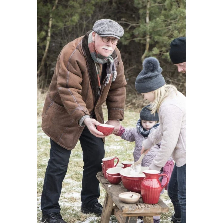 Ib Laursen Krug Mynte 1,7l Keramik Kanne Vase 2077- 33 - strawberry rot – Bild 6