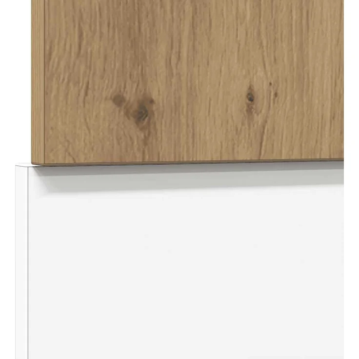 vidaXL Geschirrspülerblende Lyon Artisan-Eiche 45x3x67 cm Holzwerkstoff 856132 – Bild 6