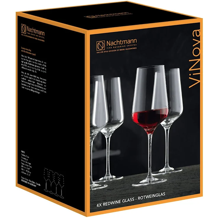 NACHTMANN 98073 VINOVA Rotweinglas 4er Set – Bild 4