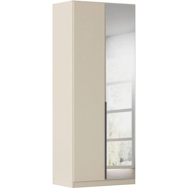OTTO home Drehtürenschrank Kleiderschrank Schrank Garderobe AGORDO mit Dekor- oder Hochglanzfront (in zwei Griff-Farben, Breiten 91-405 cm) durchdachte Innenausstattung, in 7 Breiten und 2 Höhen MADE IN GERMANY – Bild 4
