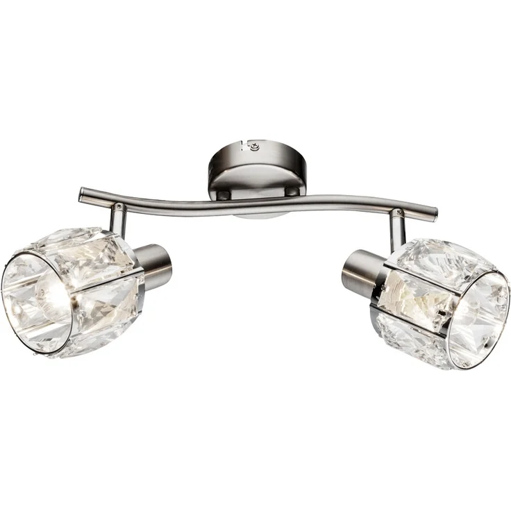 Deckenstrahler, Spots beweglich, Glaskristalle, Chrom, KRIS – Bild 7