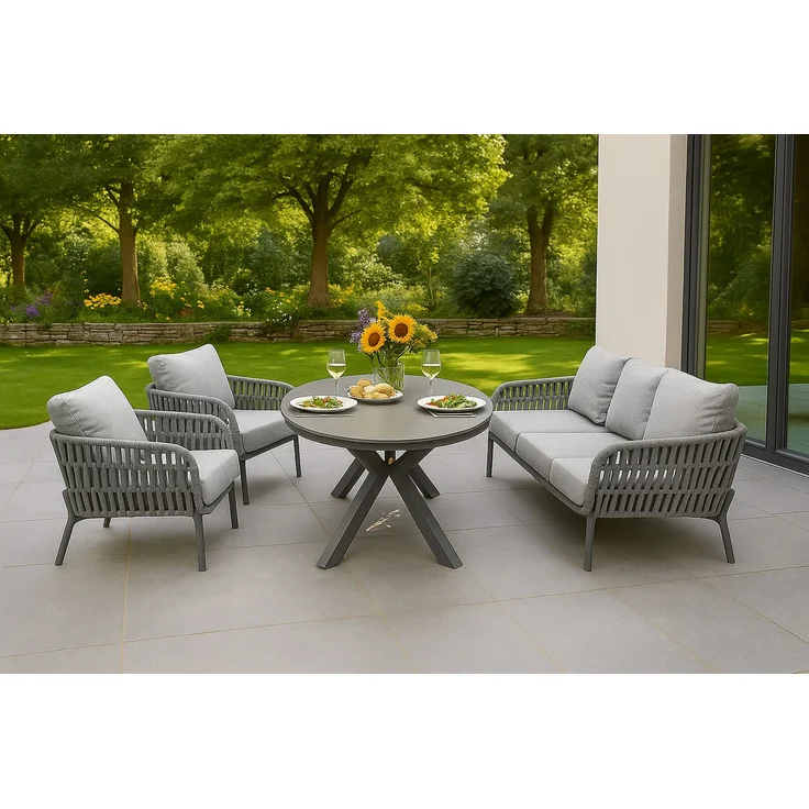 LC Garden »Terrano« Gartensessel Rope Gartenstuhl – Bild 1