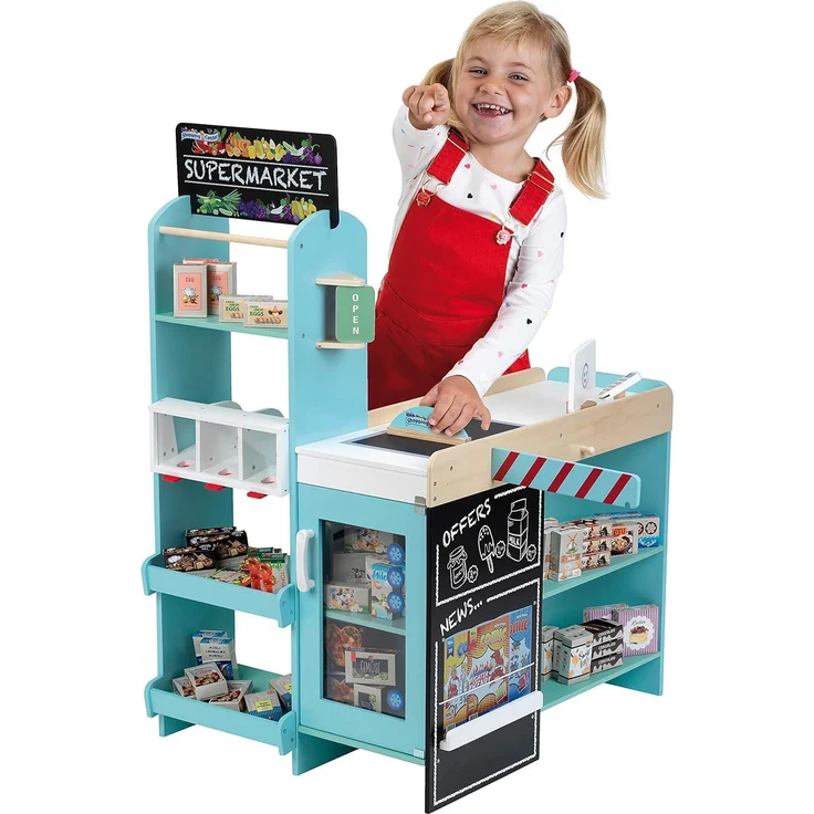 Theo Klein 9391 Supermarkt, Holz (MDF) – Bild 2