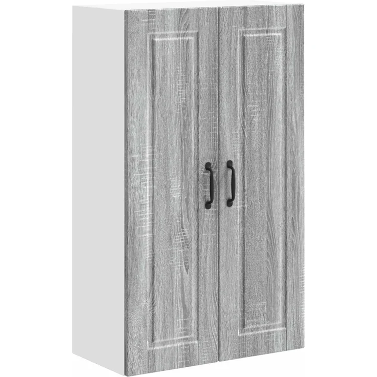 vidaXL Wandschrank PORTO Sonoma-Grau 60 x 31 x 100 cm Holzwerkstoff 885491 – Bild 2
