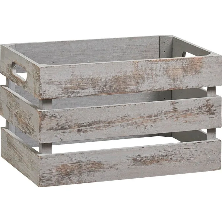 VINTAGE Aufbewahrungskoffer, Holz, 31 x 21 x 19 cm, ZELLER