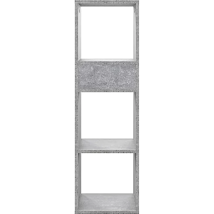 KOMTO Bücherregal RIM3 Regal Standregal Würfelregal für Kinderzimmer, Büroregal Bücherschrank Regal Wohnzimmer 33,8 х 30,7 х 112,5 cm – Bild 7