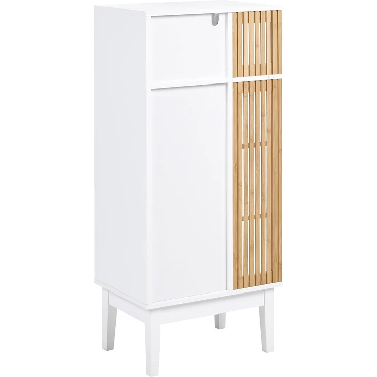 Badezimmerschrank NUBES 52 cm Hellbraun Weiß – Bild 7