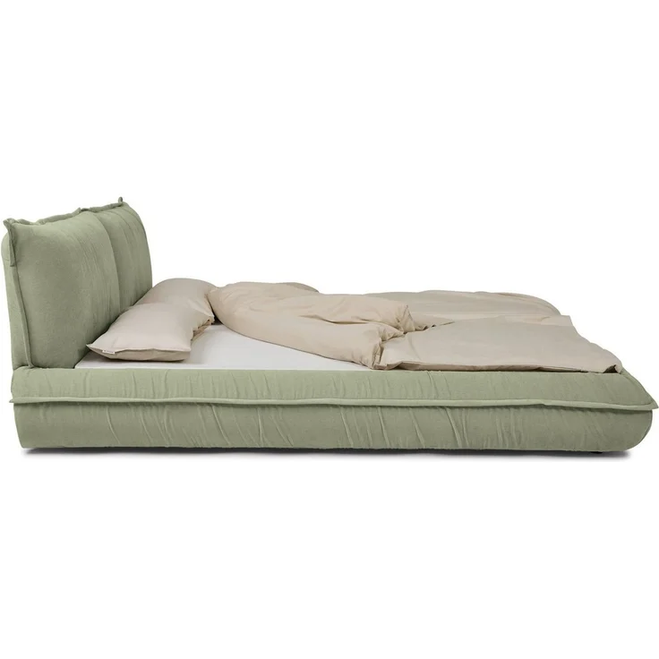 TOM TAILOR HOME Polsterbett PILLOW BED – lässiges Bett mit Kopfteil und Bettrahmen in Kissenform, besonders niedrige Optik – Bettrahmen mit abnehmbarem Bezug – Bild 4