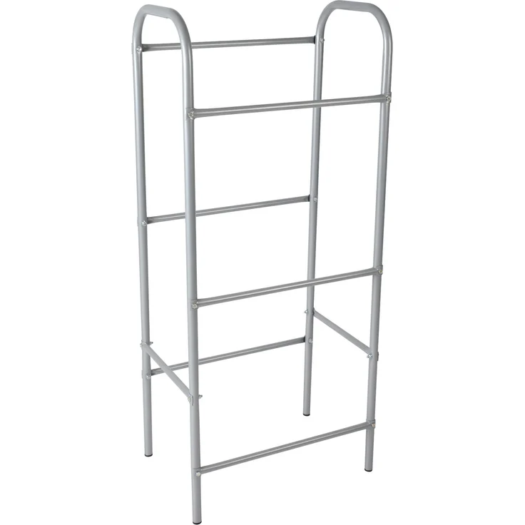 axentia Kastenständer, für 3 Kisten, ca. 50 x 116 x 33 cm, Grau – Bild 1