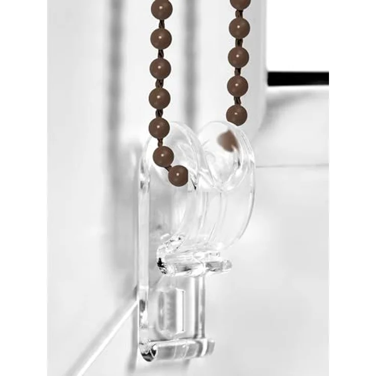 Verdunkelungsrollo Klemmfix ohne Bohren 115x210 cm Braun Verdunklungsrollo Fensterrollo Rollo Seitenzugrollo Klemmrollo für Fenster & Tür – Bild 4