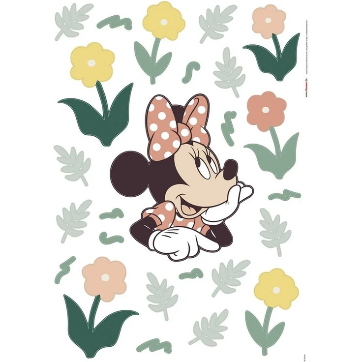 Komar Wandtattoo Disney Minnie Mouse Beauty in Bloom (1 St), Künstler: Disney, 50 x 70 cm (Breite x Höhe) - Kinderzimmer, Wandsticker – Bild 2