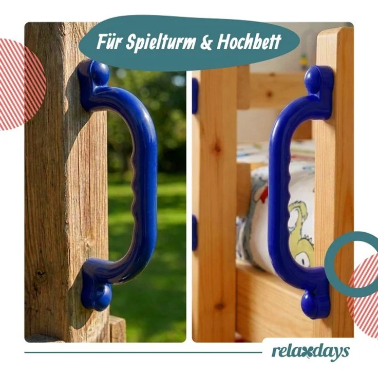 Relaxdays Klettergerüst-Griffe im Set – Bild 5