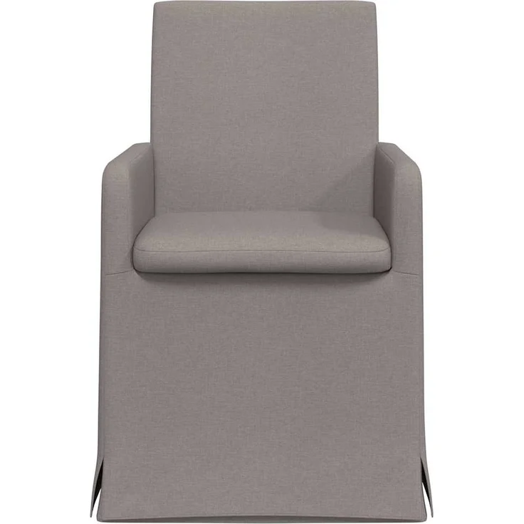 vidaXL Esszimmerstühle 2 pcs Taupe 57 x 67 x 95 cm Stoff 42017909 – Bild 3