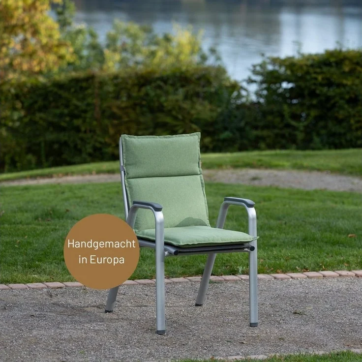 Herlag Polsterauflage Bea, (1 St), Gartenstuhlauflage Niedriglehner Wasserabweisend UV-Schutz – Bild 1