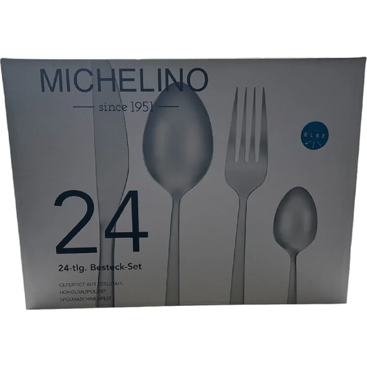 24-teiliges Besteck-Set Serie Elbe – Zeitlose Eleganz für Ihren Tisch – Bild 2