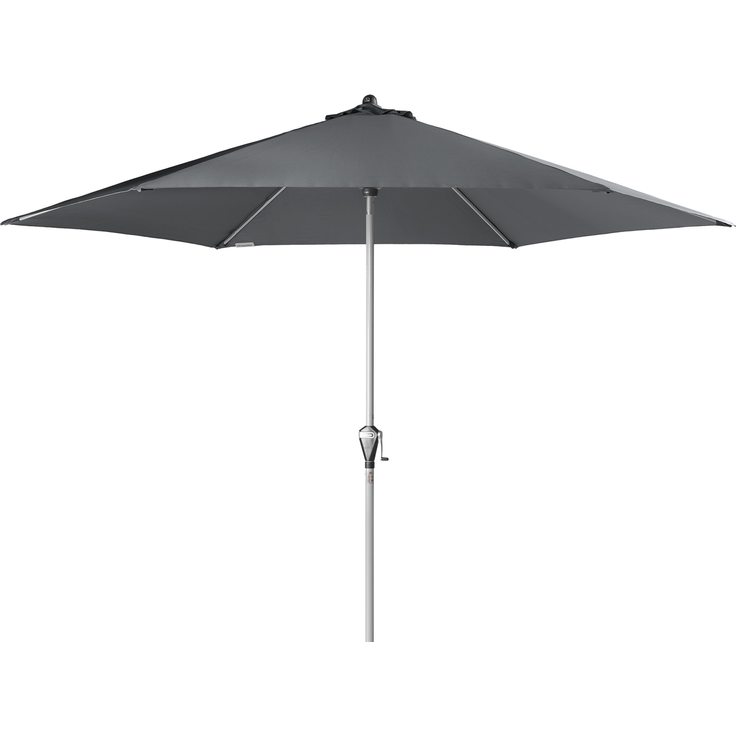 Doppler Sonnenschirm / Kurbelschirm "Active Auto Tilt 320", 320 cm Anthrazit