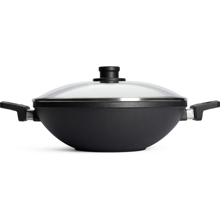 WOLL Gusstopf NOWO Titanium Induction Ø 32 cm Guss-Aluminium Induktionsboden abnehmbarem Griff – Bild 5