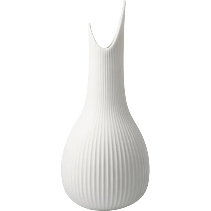 Goebel Studio 8 Raindrop Vase 25 cm Pure – Bild 1