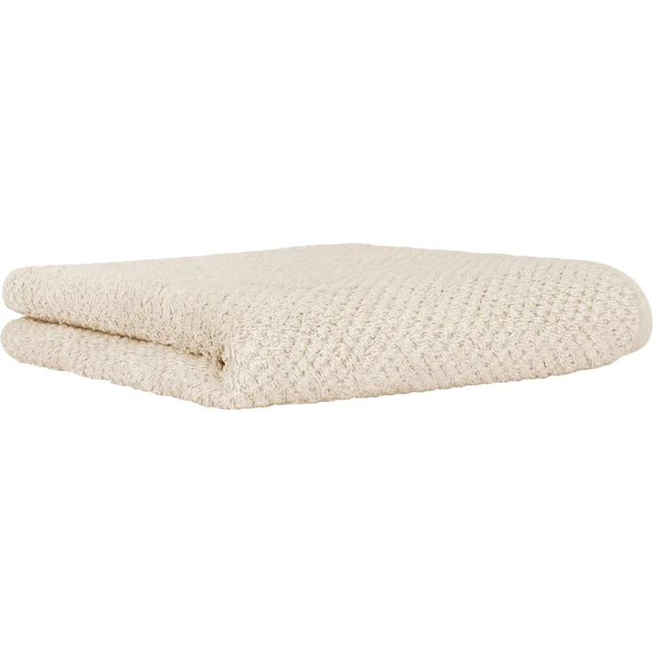 CAWÖ Gästetuch - Pure, Walkfrottier, Struktur-Design, Baumwolle, einfarbig Beige 30x50cm