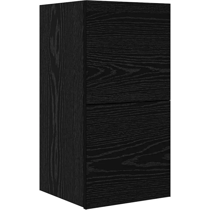 vidaXL TV-Schrankset 5 pcs Schwarz Eichen-Optik Holzwerkstoff 3393385 – Bild 4