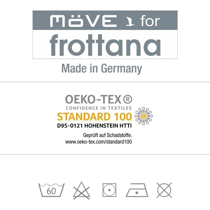 Möve for frottana Seiftuch Pearl, Walkfrottier (3-St), mit Perloptik – Bild 7