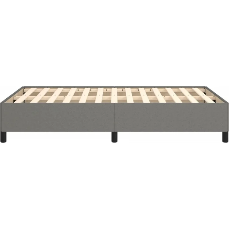 vidaXL Polsterbett, Stoff, 33,5 cm, Dunkelgrau, 120x190 cm – Bild 4