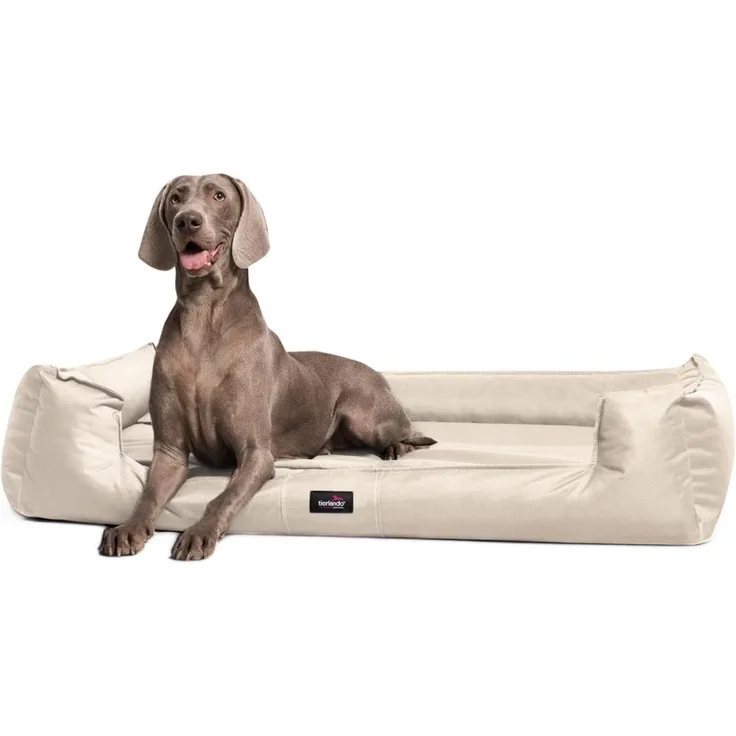 GOOFY Orthopädisches Hundebett - 05 Creme, 110x90cm