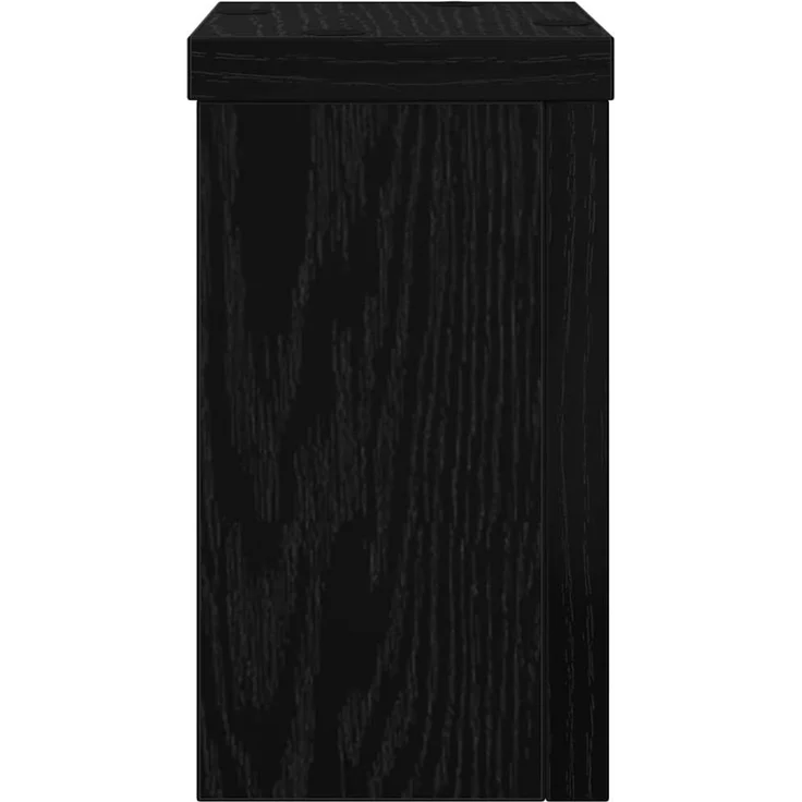 vidaXL Pflanzenständer 2 Stk. Schwarz Eichen-Optik 10 x 10 x 18 cm 869228 – Bild 6