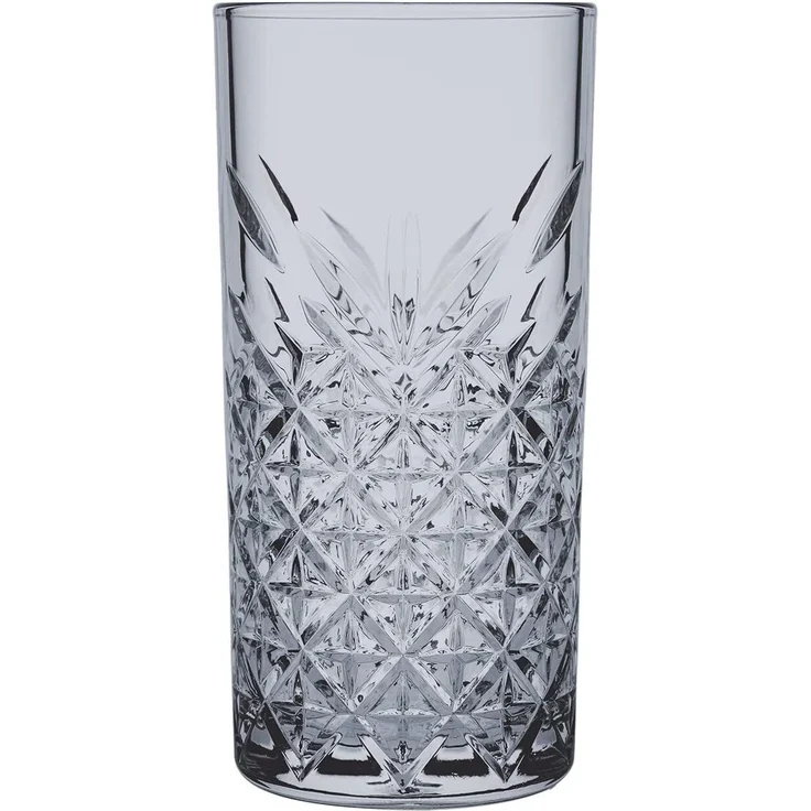 Pasabahce Timeless Trinkgläser Set, Glas grau, Set aus 4 Longdrinkgläsern – Bild 2