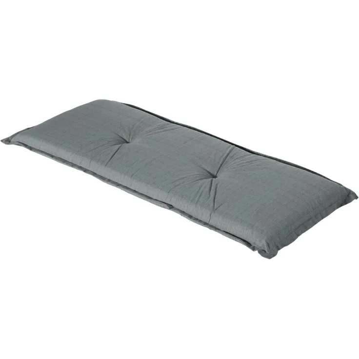 Allibert Basic grau, Auflage zu Bank 150 cm 50% Baumwolle / 50% Polyester