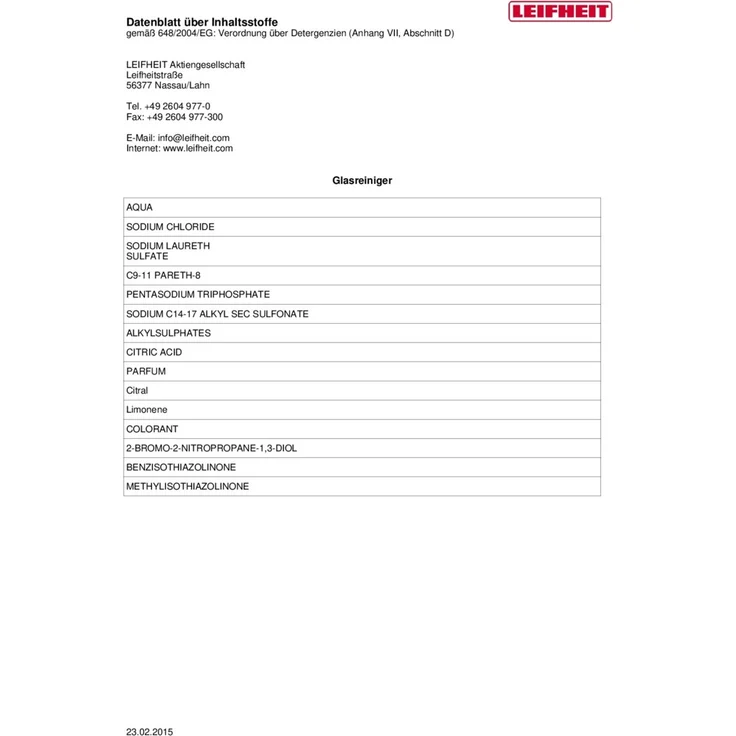 Glasreiniger 1000ml – Bild 9