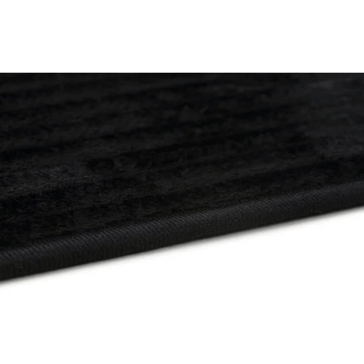 Gözze Badematte Berlin, Höhe 7 mm, rutschhemmend beschichtet, fußbodenheizungsgeeignet, Polyester, rechteckig, Badteppich, Uni Farben, Cord Optik, waschbar – Bild 4
