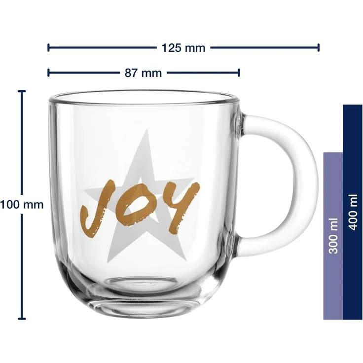 Leonardo Tasse 400ml -JOY- – Bild 2