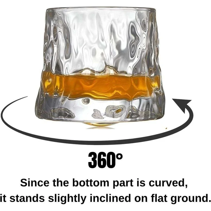 Hermia Concept 'Small 7' Whiskygläser-Set (2-teilig), Transparent, 7,3 cm, 160 ml – Bild 4
