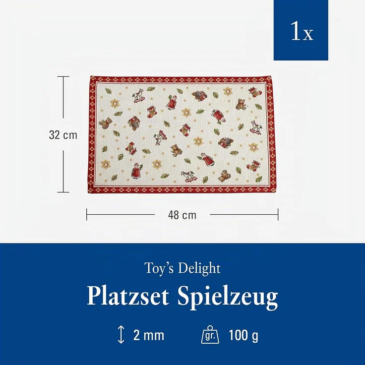 Villeroy & Boch Toy's Delight Gobelin Platzset 48 x 32 cm – Bild 3
