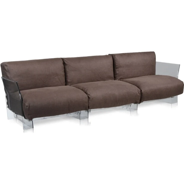 Kartell Pop Sofa Gänsedaunen/Baumwollstoff – Bild 1