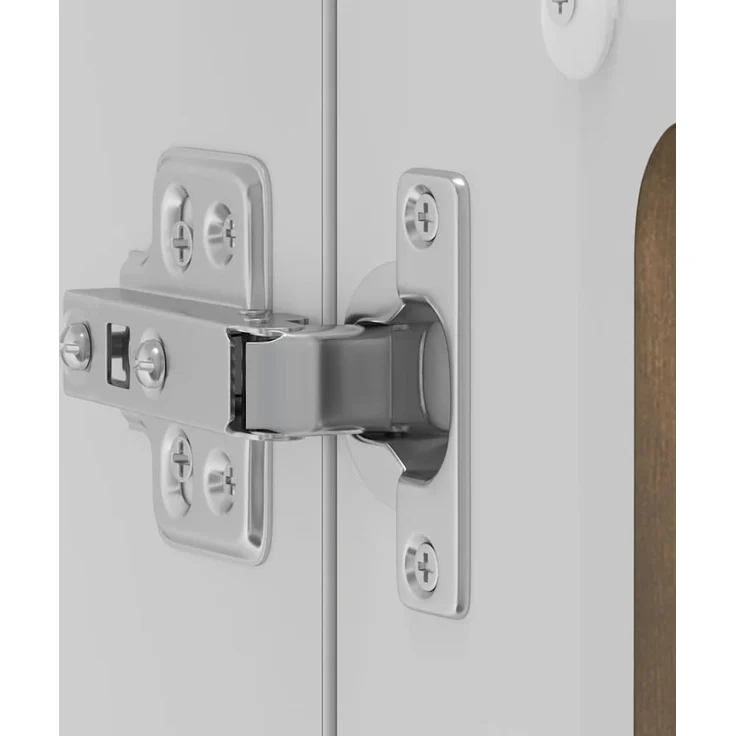 vidaXL Küchen-Hängeschrank mit Glastür Lucca Räuchereiche Holzwerkstoff 853852 – Bild 9