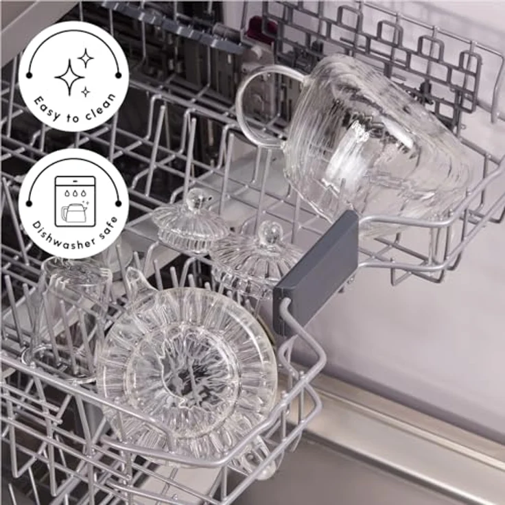 Karaca Caydanlik-Teekanne Karaca Lori Borosilikat Glas-Teekannen-Set, 1.8L, Hitzebeständig – Bild 8