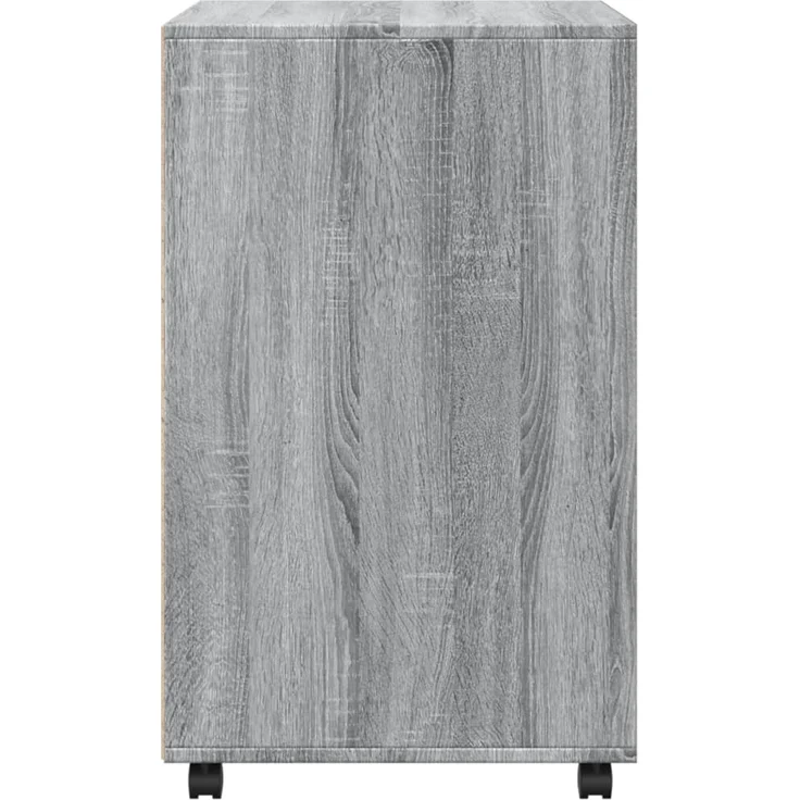 vidaXL Rollschrank Grau Sonoma 60x48x81 cm Holzwerkstoff 853169 – Bild 4