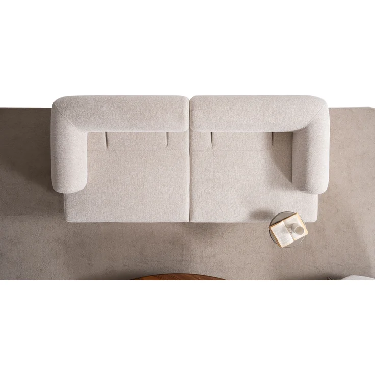 Sitzgruppe/Sofa Set - Wohnzimmergarnitur "Olvina" 3+3+1-Beige – Bild 18