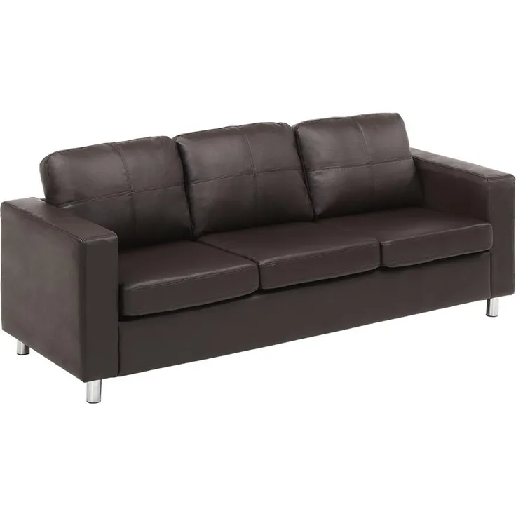 Sofa 3-Sitzer Ackley - Braun