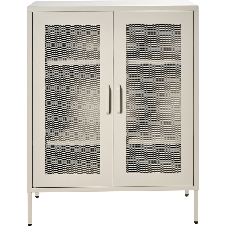 Schrank WAKATIPU Metall Beige – Bild 4