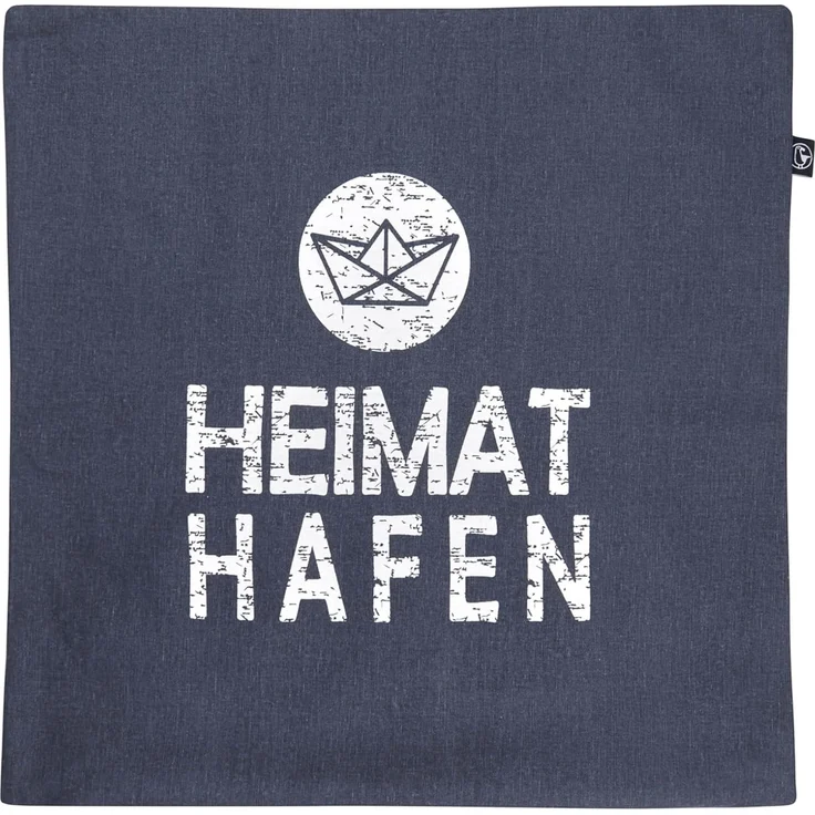 Schietwetter Kissenbezug Accessoire Kissenbezug "Heimathafen" 50x50cm, (1 Stück), Reißverschluss – Bild 6