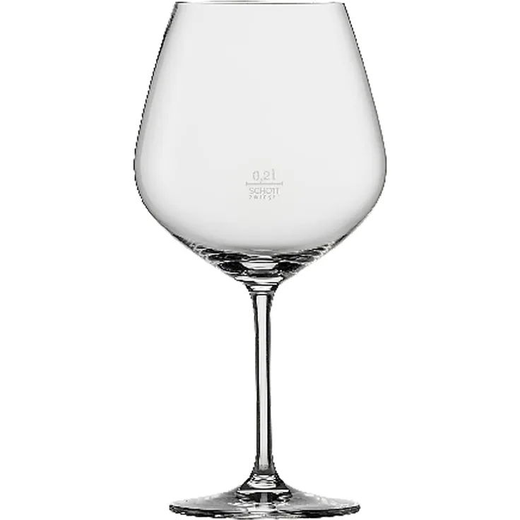 Schott Zwiesel Vina Burgunderpokal 140, Burgunderglas, 6er Set Weinglas, Glas, 732 ml, 110511