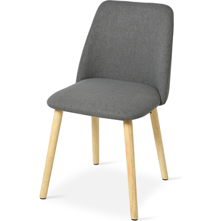 GOEURVANT 421 Esszimmerstühle 2er-Set, Webstoff - Dunkelgrau – Bild 5