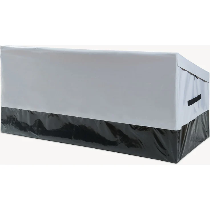 Aufbewahrungsbox Alanno 560 L Stahl Grau/Schwarz [casa. pro] – Bild 6