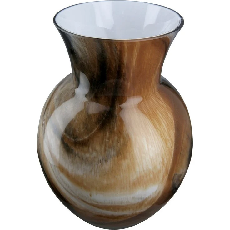 GILDE Tischvase Draga, Höhe ca. 26 cm (1 St), dekorative Vase aus Glas, Blumenvase – Bild 2